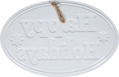 Signature Select 13 Inch Holiday Metal Wall Decor - Each - Image 3