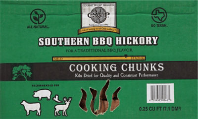 Southern Hickory Cooking Chunks - .25 CF - Image 3