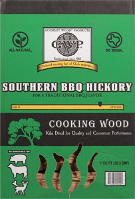Gourmet Wood Southern Bbq Hickory Cooking Wood 1 Cu Ft Box - 1 CF - Image 3