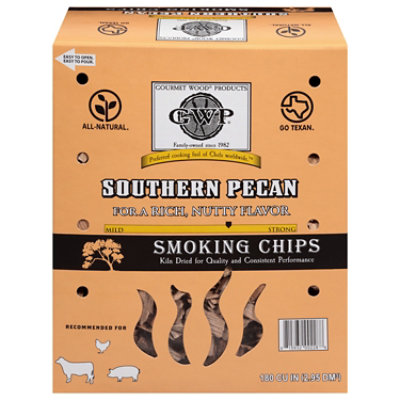 Southern Pecan Smoking Chips - 180 Cu. In. - Image 2
