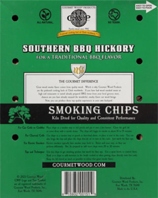 Southern Bbq Hickory Smoking Chips - 180 Cu. In. - Image 3