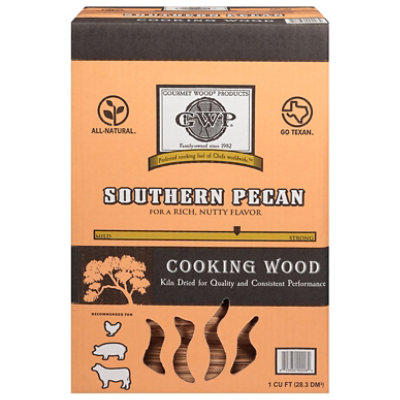 Gourmet Wood Cooking Wood Southern Pecan 1 Cu Ft - 1 CF - Image 2