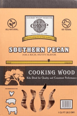 Gourmet Wood Cooking Wood Southern Pecan 1 Cu Ft - 1 CF - Image 3