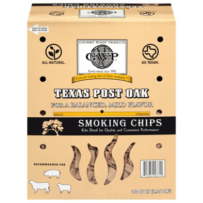 Texas Post Oak Smoking Chips - 180 Cu. In. - Image 2