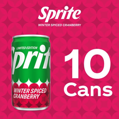 Sprite Winter Spiced Cranberry - 10-7.5 Fl. Oz. - Image 5