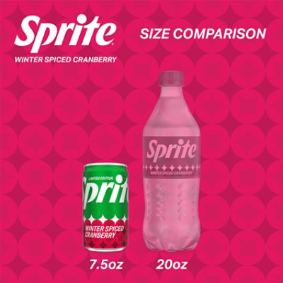 Sprite Winter Spiced Cranberry - 10-7.5 Fl. Oz. - Image 2