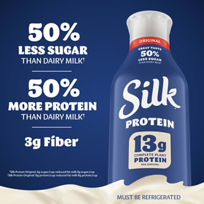 Silk High Original Protein Milk - 48 Fl. Oz. - Image 3