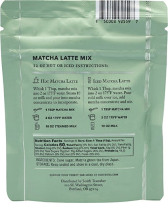 Smith Tea Matcha Latte - 4.23 Oz - Image 5