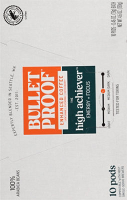 Bulletproof Coffee Pods High Achiever - 10 Count - Image 5