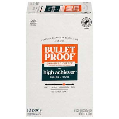 Bulletproof Coffee Pods High Achiever - 10 Count - Image 1