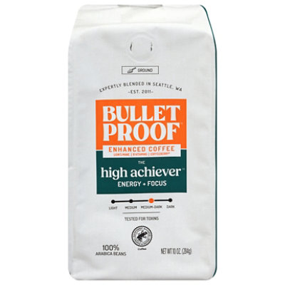 Bulletproof High Achiever Ground Coffee - 10 Oz - Image 1