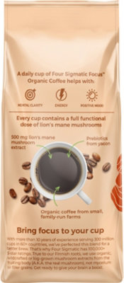 Four Sigmatic Coffee Half Caf Ground - 10 Oz - Image 5