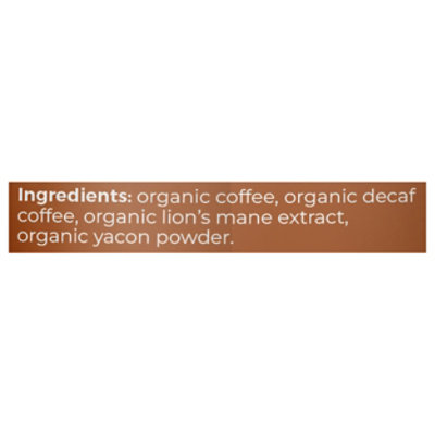 Four Sigmatic Coffee Half Caf Ground - 10 Oz - Image 4