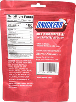 Snickers Milk Chocolate Bark - 5 Oz - Image 6