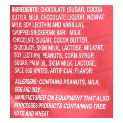Snickers Milk Chocolate Bark - 5 Oz - Image 5