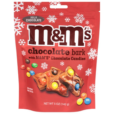 Red Grn Mms Milk Choc Bark - 5 OZ - Image 1