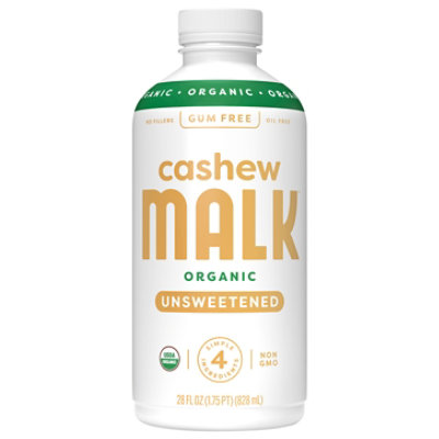 Malk Unsweetened Cashew Milk - 28 Fl. Oz. - Image 1