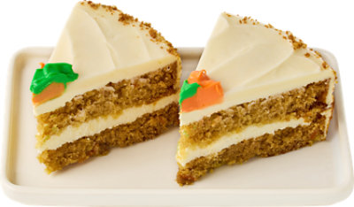 Pumpkin Spice Cake Slice 2 Count - Each - Image 1