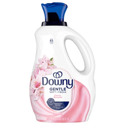 Downy Gentle Soft & Fresh Liquid Fabric Softener, Cherry Blossom - 56 Fl. Oz. - Image 2
