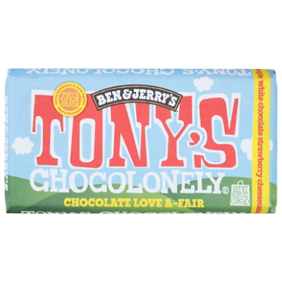 Tonys Cho Bar White Choc Strwbry Cheesecake - 6.35 Oz
