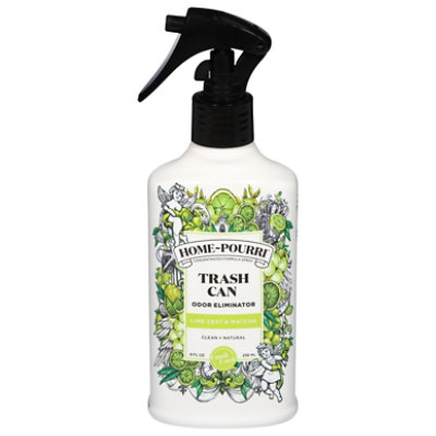 Home-pourri Trash Can Odor Eliminator Spray, Lime Zest & Matcha - 8 Fl. Oz. - 8 FZ - Image 1