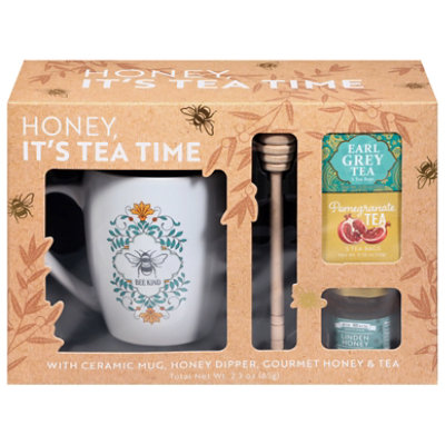 Marketplace Brands Honey Tea Time Ceramic Mug Kit - Each - Image 1