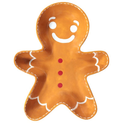 Home Essentials & Beyond Gingrbread Platter Dip Set - Each - Image 1