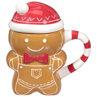 Signature Select 16 Oz Gingerbread Mug With Lid - Each - Image 2
