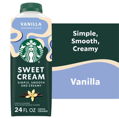 Starbucks Liquid Dairy Creamer Vanilla 24floz Bottle - 24 FZ - Image 1