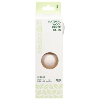 Cares This Ball Natural Wool Dryer Balls - 3 Ct. - 3 CT - Image 2