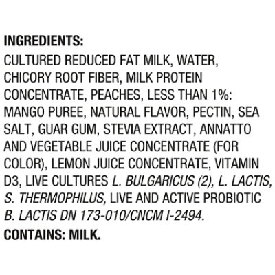 Activia Proactive Peach Mango Yogurt - 4-5.3 Oz - Image 5
