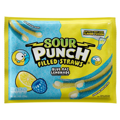 Sour Punch Blue Raspberry - 9 Oz - Image 1