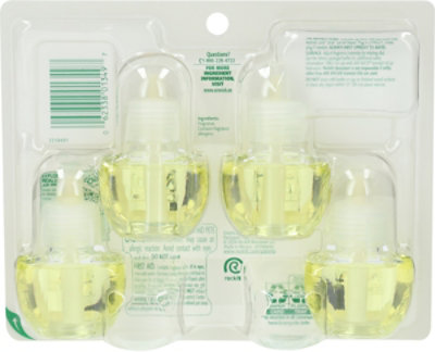 Air Wick Plug-In Scented Oil Refills, Summer Delights White Flowers, Melon & Vanilla - 4-.67 Fl. Oz. - Image 4