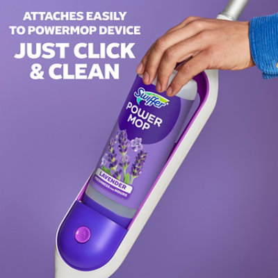 Swiffer Powermop Floor Cleaner, Lavender - 2-25.3 Fl. Oz. - 2-25.3F - Image 5