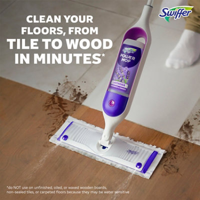 Swiffer Powermop Floor Cleaner, Lavender - 2-25.3 Fl. Oz. - 2-25.3F - Image 3