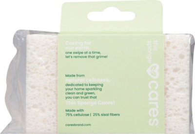 Cares Plant Based Ivory Sponge - 3 Count - Image 3