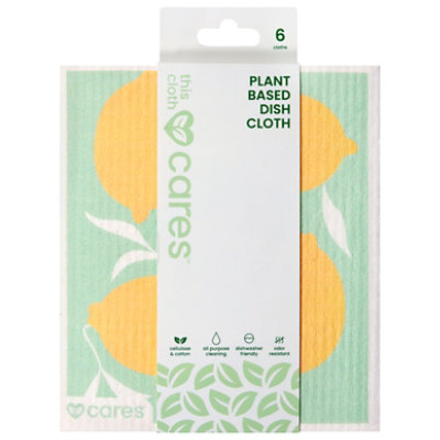Cares This Cloth Plant Based Dish Cloth - 6 Ct. - 6 CT - Image 2