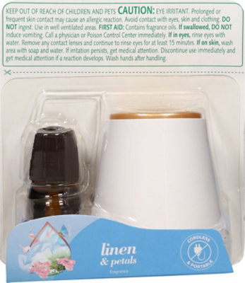 Air Wick Essential Mist Diffuser Starter Kit, Linen & Petals 1 Diffuser And 1 Refill - Each - Image 5