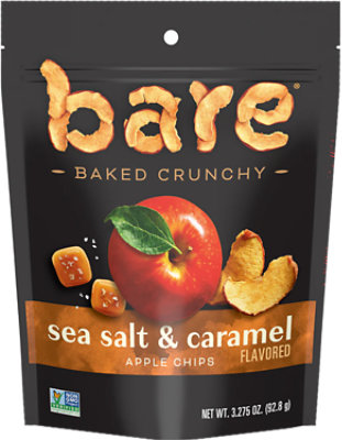 Bare Baked Crunchy Apple Chips Sea Salted & Caramel 3.275 Oz - 3.275 OZ - Image 1