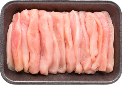 Hand Trimmed Chicken Breast Strips - Lb - Image 1
