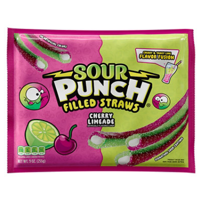 Sour Punch Cherry Limeade - 9 Oz - Image 1