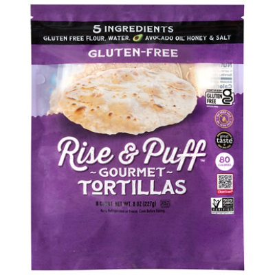 Rise N Puff Tortillas Gluten Free - 8 Oz - Image 2