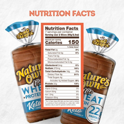 Natures Own Protein Loaf - 16 Oz - Image 5