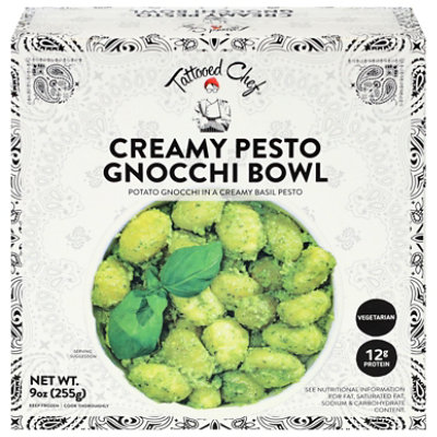 Tattooed Chef Creamy Pesto Gnocchi Bowl - 9 Oz - Image 1