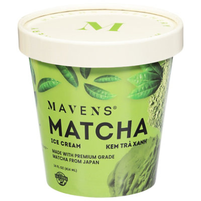 Mavens Creamery Matcha Ice Cream - 14 Fl. Oz.
