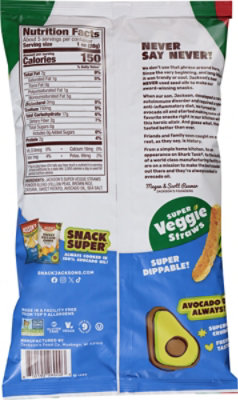 Jackson's Super Veggie Straws Sea Salt Avocado Oil  - 5 Oz - Image 5
