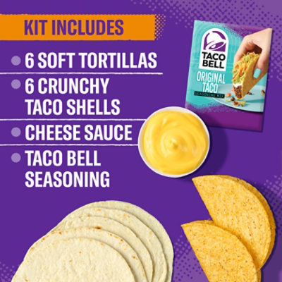 Taco Bell Cheesy Double Decker Taco Cravings Kit - 13.86 Oz - Image 3