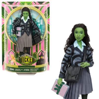 Wicked Elphaba At Shiz University Fashion Doll - Each - Image 1