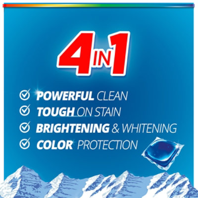 Purex 4-in-1 Fresh Mountain Breeze Plus Long Lasting Freshness Laundry Pacs - 66 Count - Image 2