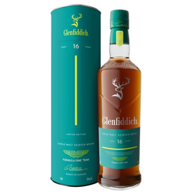Glenfiddich 16 Year Old F1 Aston Martin Scotch - 750 Ml - Image 1